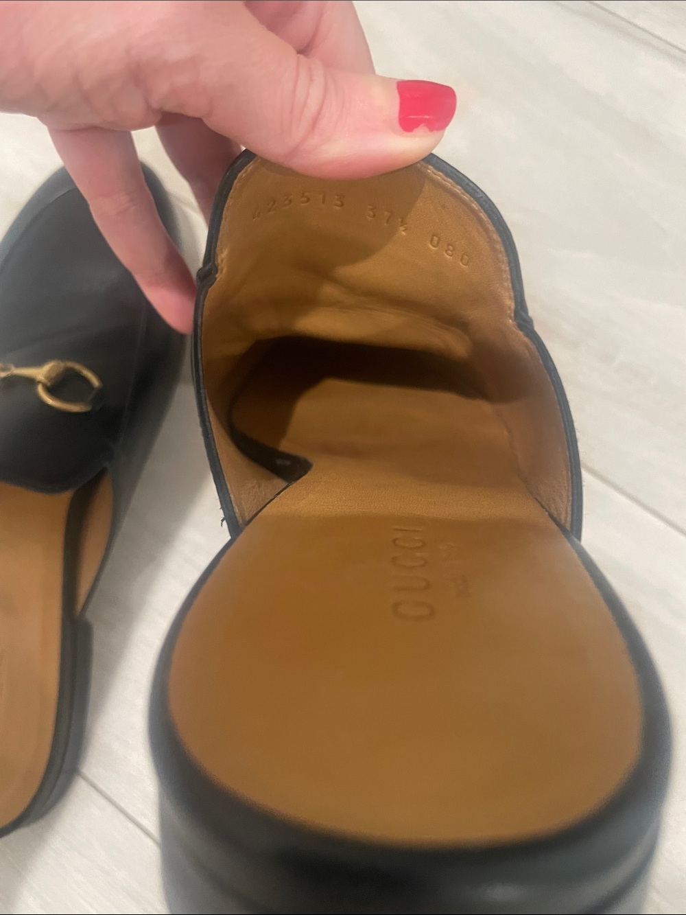 Gucci Princetown Mules Size 37.5 - Picture 11 of 11
